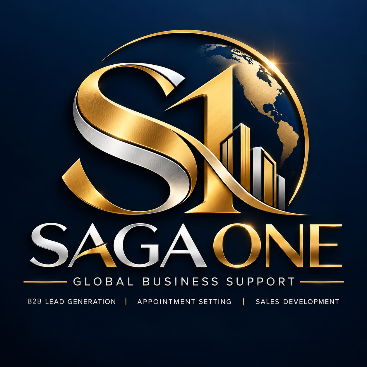 SAGA ONE corporate logo
